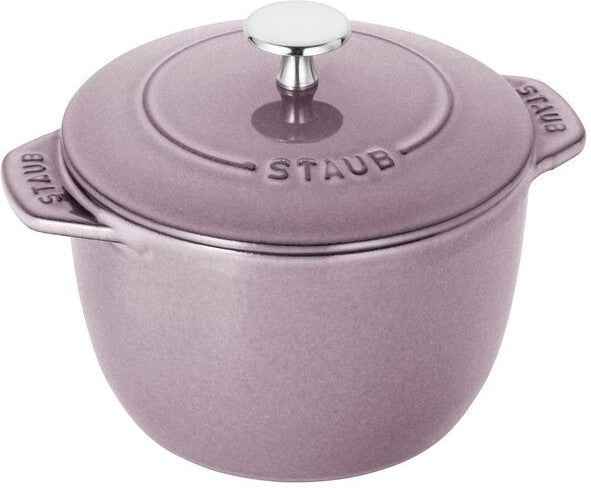 Staub - 1.8 Qt Round Cast Iron Cocotte Cherry Blossom 1.8-Litre- 1021929 - 1021929