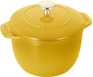 Staub - 1.8 Qt Round Cast Iron Cocotte Citron 1.8-Litre - 1029064