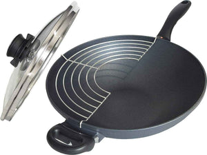 Swiss Diamond - 12.5" XD Non- Stick Wok with Lid & Rack (32 cm) - XD61132C