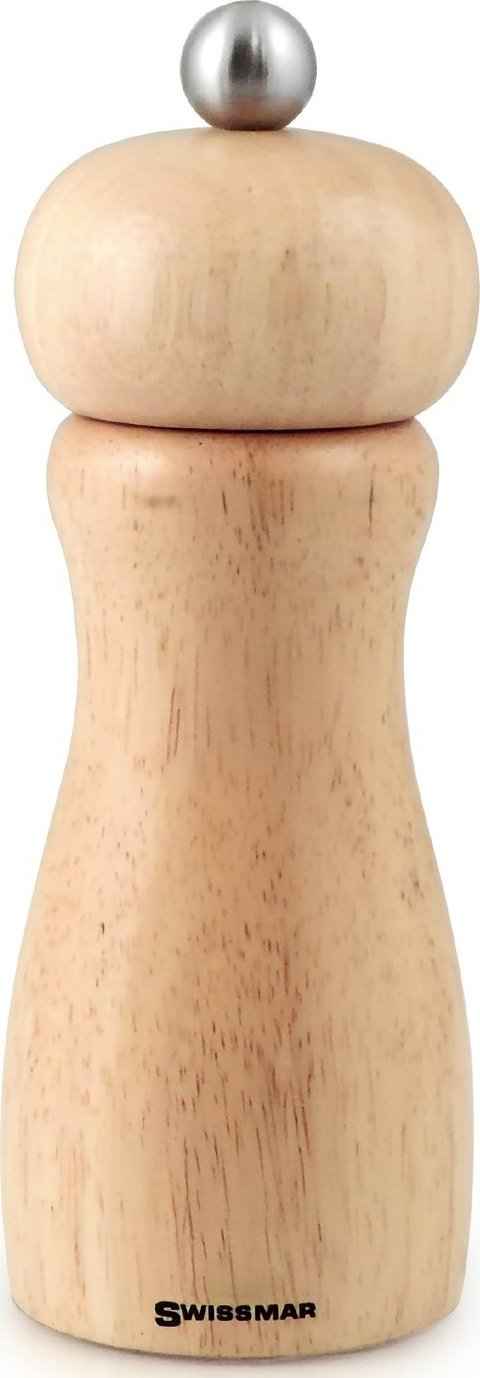 Swissmar - Classic Belle 6" Natural Wood Salt Mill (15cm) - SM300036 - DISCONTINUED