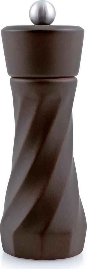 Swissmar - Classic Twist 6" Chocolate Beechwood Salt Mill (15cm) - SMS1501CT - DISCONTINUED
