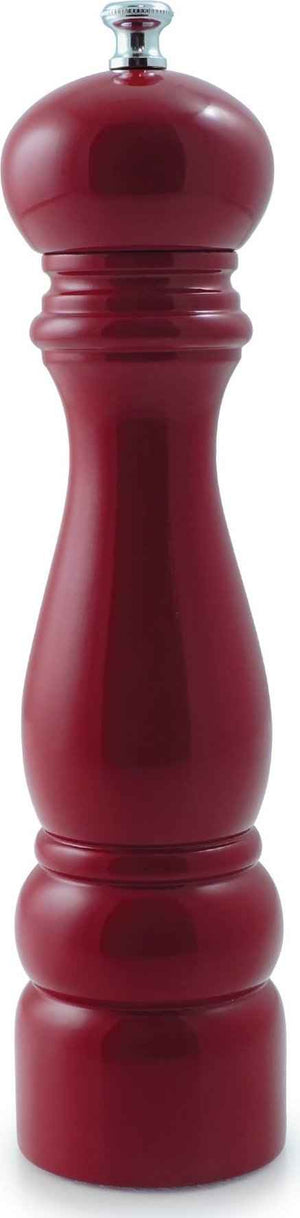 Swissmar - Connoisseur Munich 9" Red Lacquer Wood Salt Mill (24cm) - SMS2401RD - DISCONTINUED
