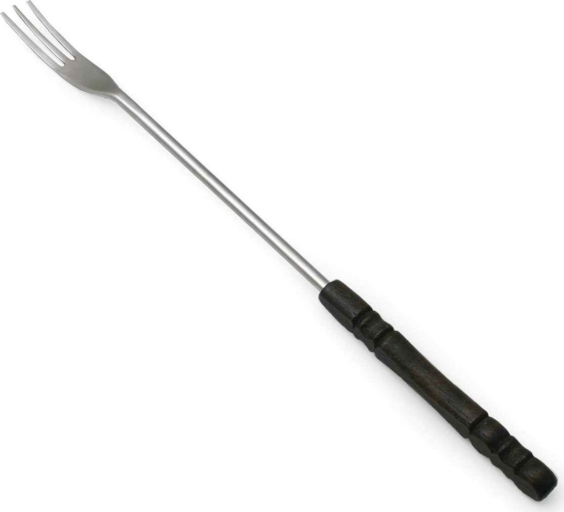 Swissmar - Pack of 6 Cheese Fondue Forks Dark Wood - F79201 - DISCONTINUED