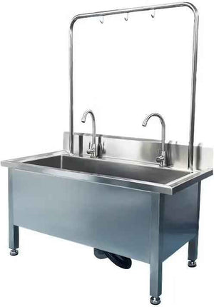 Tarrison - 24" x 38.25" Stainless Steel Mobile Hand Wash Station - TA-HWS2524-KIT