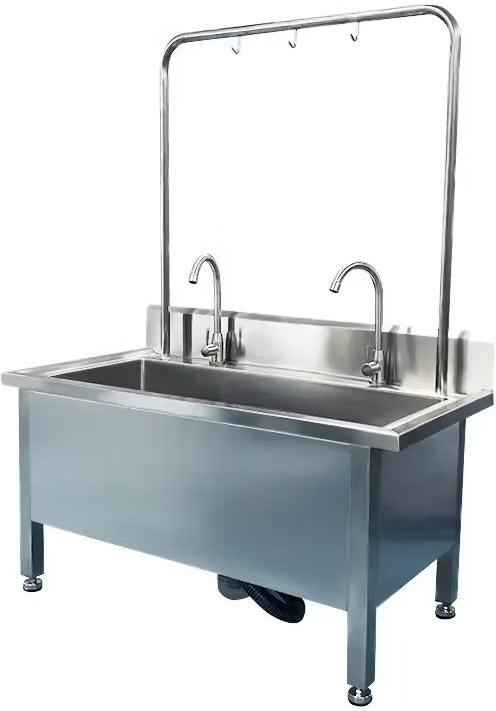 Tarrison - 24" x 38.25" Stainless Steel Mobile Hand Wash Station - TA-HWS2524-KIT