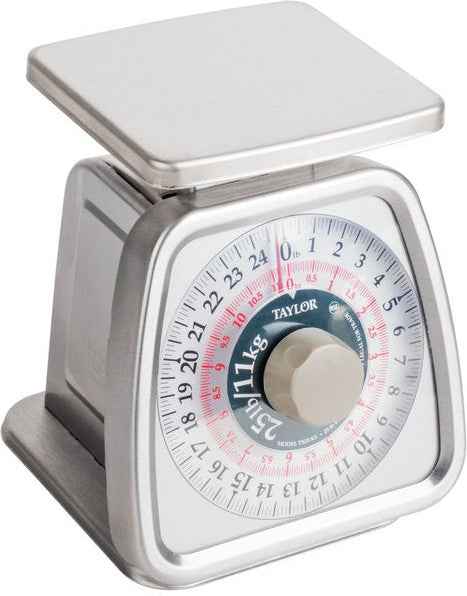 Taylor - 25 lb Rotating Dial With Dual Scale - TS25KL - DISCONTINUED