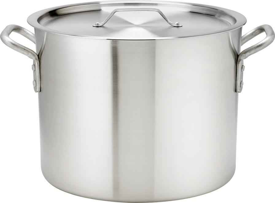 Thermalloy - 120 Qt Heavy Duty Aluminum Stock Pot - 5814220 (Lid Not Included)