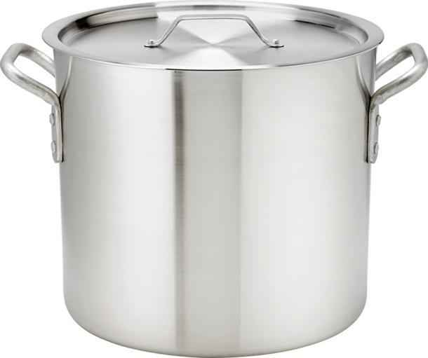 Thermalloy - 40 QT Heavy Duty Aluminum Stock Pot - 5814140 (Lid Not Included)