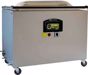 VacMaster - Gas Flush VP680 Commercial Chamber Vacuum Sealer with 3 Seal Bars - VP680