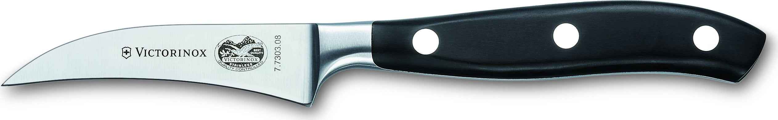Victorinox - 3" Grand Maître Forged Shaping Knife with Spear Point Blade - 7.7303.08G
