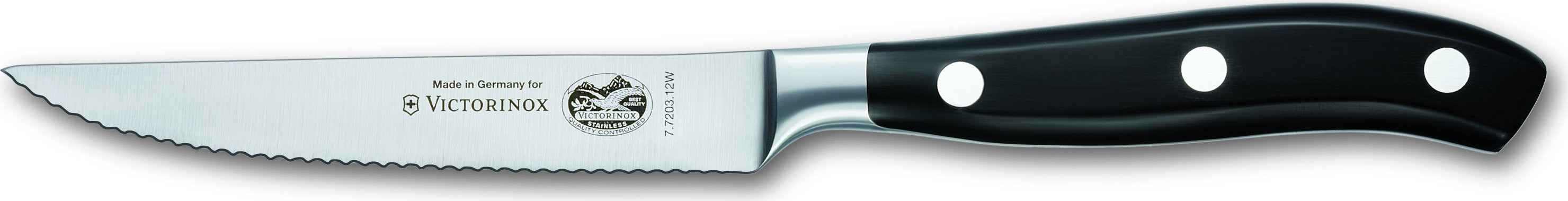 Victorinox - 4.5" Grand Maître Forged Steak Knives with Serrated Edges (Set of 2) - 7.7242.2W