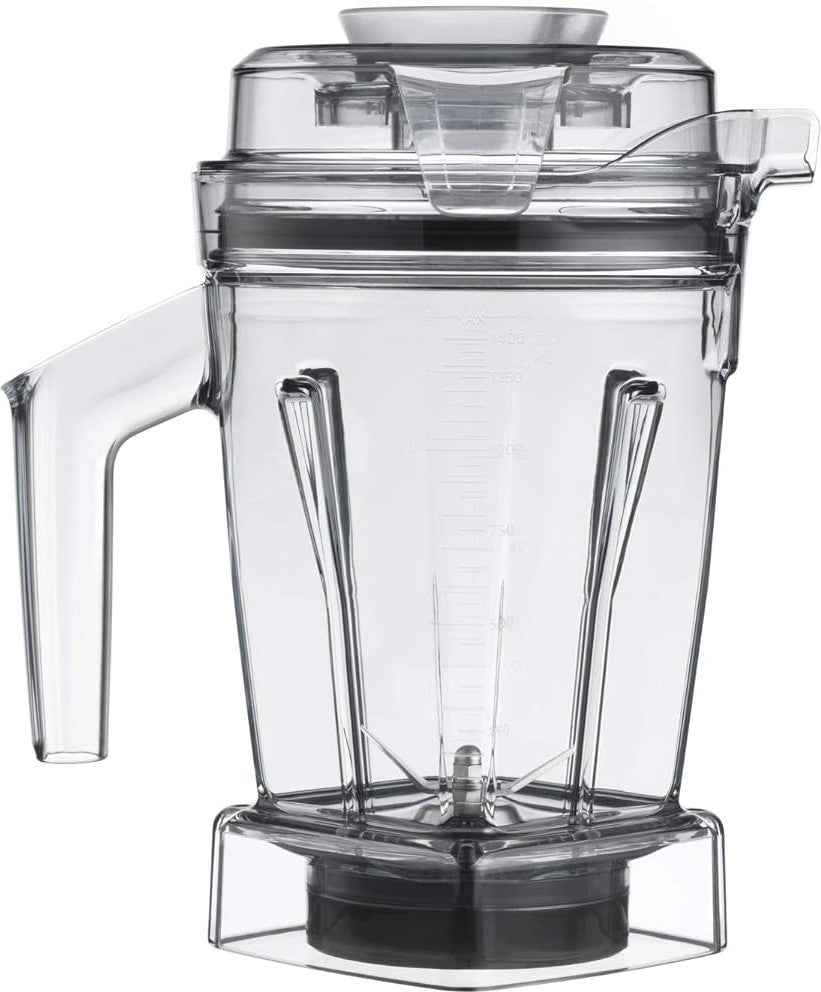 Vitamix - Clear 48 oz Ascent Dry Container with Self-Detect - 63884