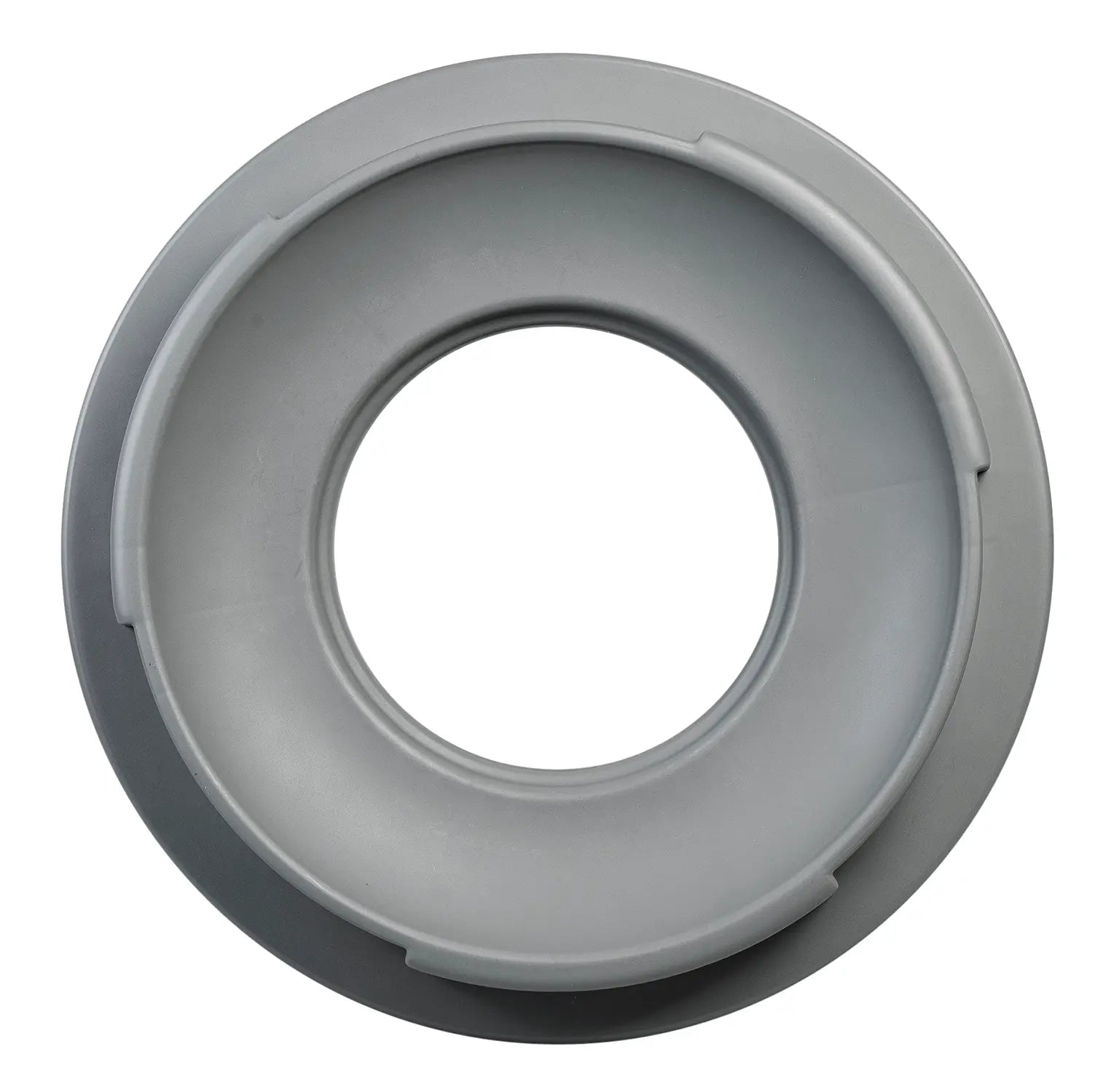 M2 Professional - 32-Gal Grey Round Funnel Lid, 10/Cs - WM-PR3232G-FL