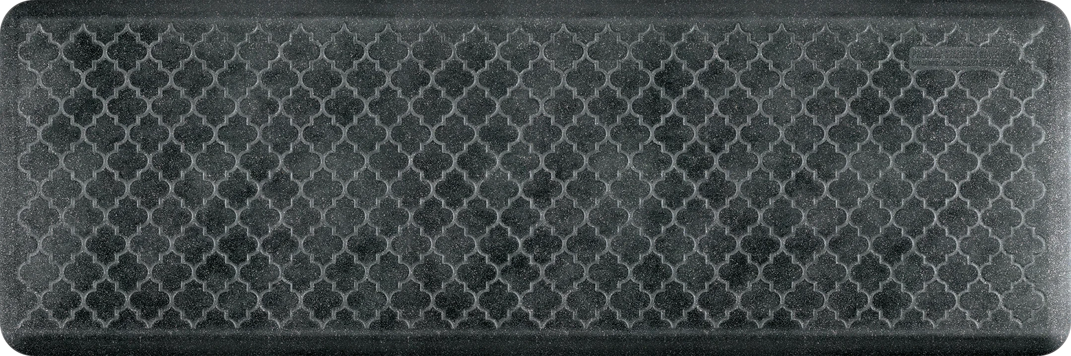 WellnessMats - Granite Trellis 72" x 24" Onyx Floor Mat - 62WMRGITO - DISCONTINUED