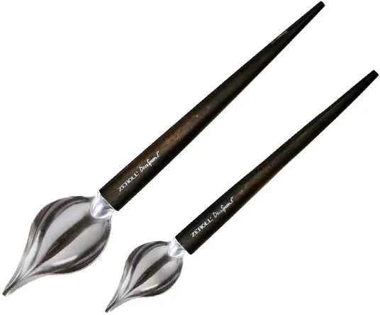 Zeroll - Deco Spoons With Beechwood Handle, Pack of 2 - 6100-DS
