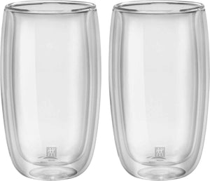 Zwilling - 2 PC Sorrento Double-Wall Latte Glass Set - 39500-078