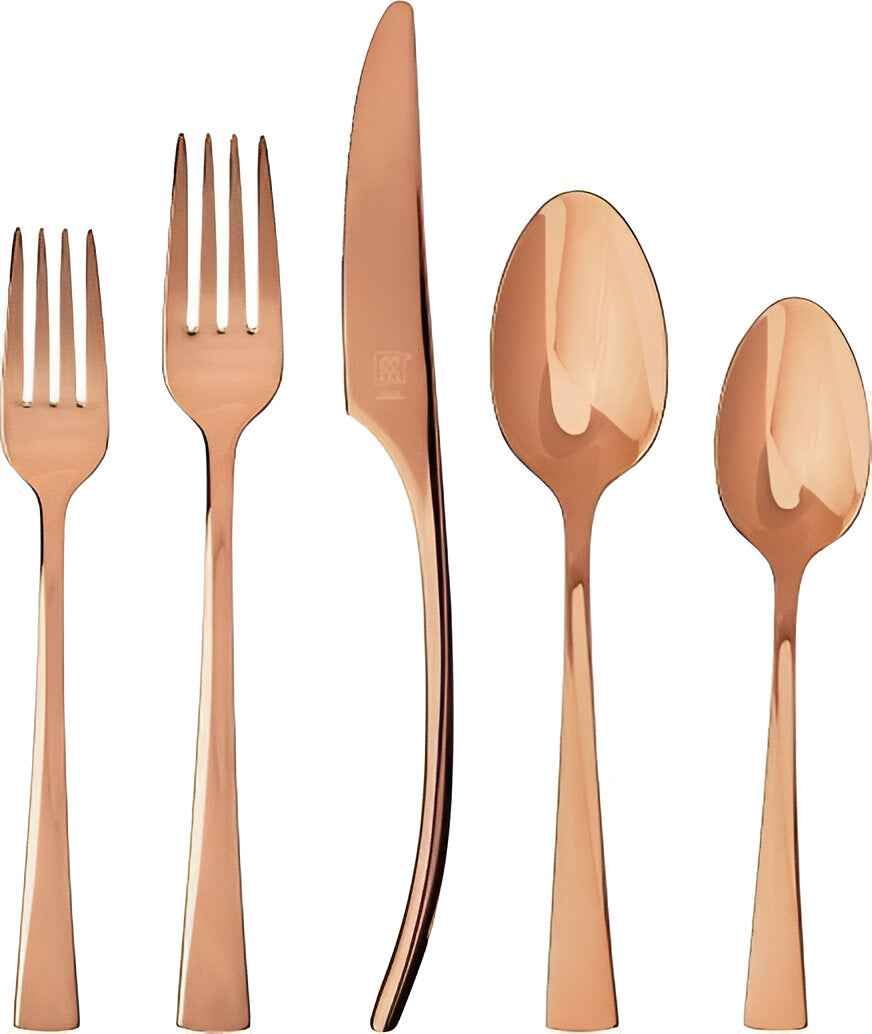 Zwilling - Stainless Steel 20-Piece Bellasera Rose Gold Flatware Set - 22769-420