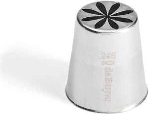 de Buyer - 2.6" Stainless Steel Russian Pastry Nozzle No. 248 - 2120.08