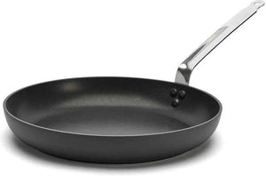 de Buyer - 1.33" Choc Intense 12.5-Inch Nonstick Fry Pan with Stainless Steel Handle - 8760.32