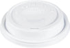 Dart Container - White Cappuccino Cup Lids, 1000/Cs - DRT16EL