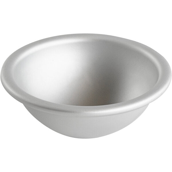 Fat Daddio's - 2.75" x 1.37" Deep Aluminum Hemisphere Cake Pan - PHA-275