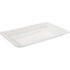 Fineline Settings - 12" x 18" Clear Plastic Rectangular Tray, 20/cs - RC473-CL
