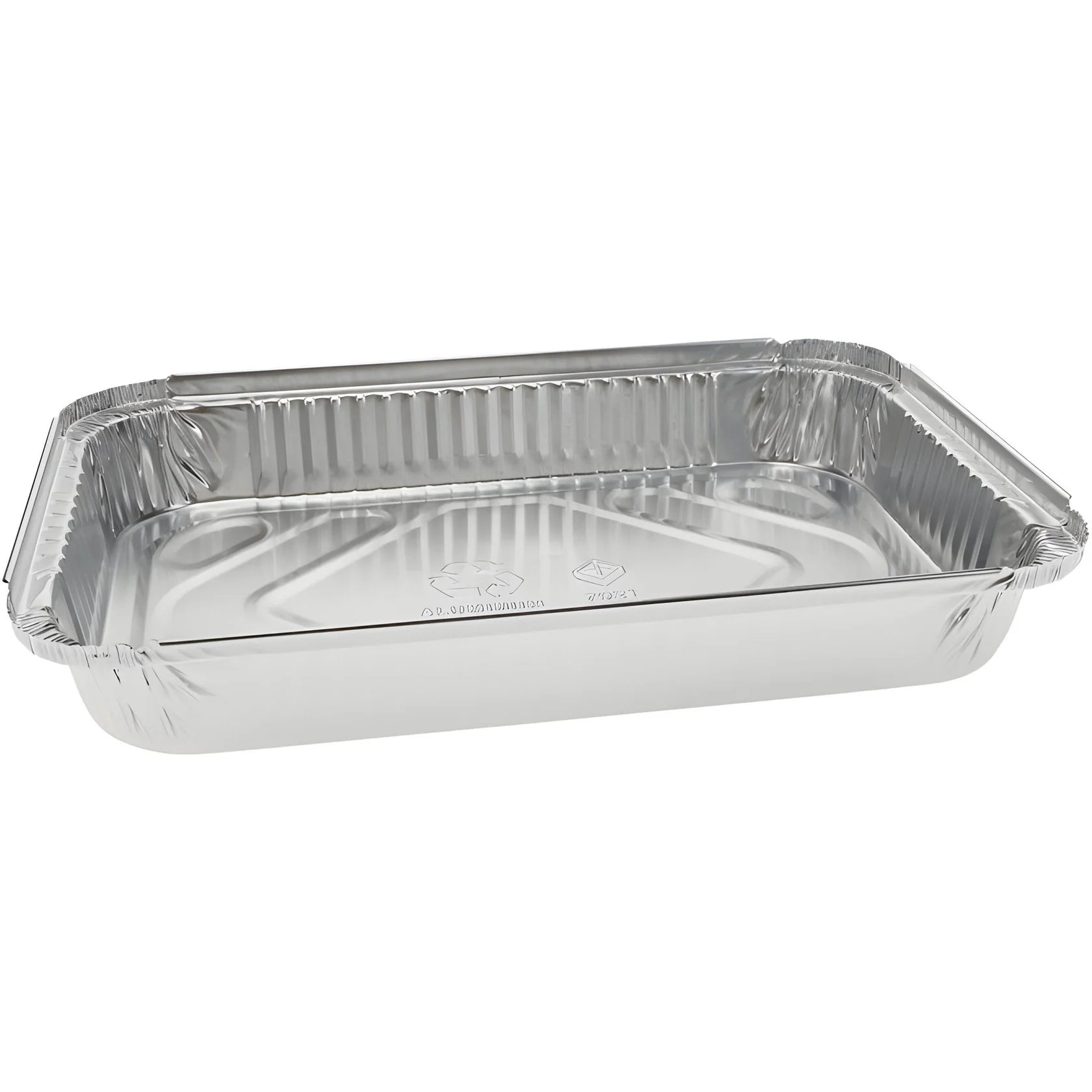 Pactiv Evergreen - 4 lb Oblong Aluminum Takeout Container, 150/Cs - Y702145