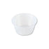 International Paper - 2 Oz Flat Rim Plastic Portion Cups, 2500/Cs - 2OZSC