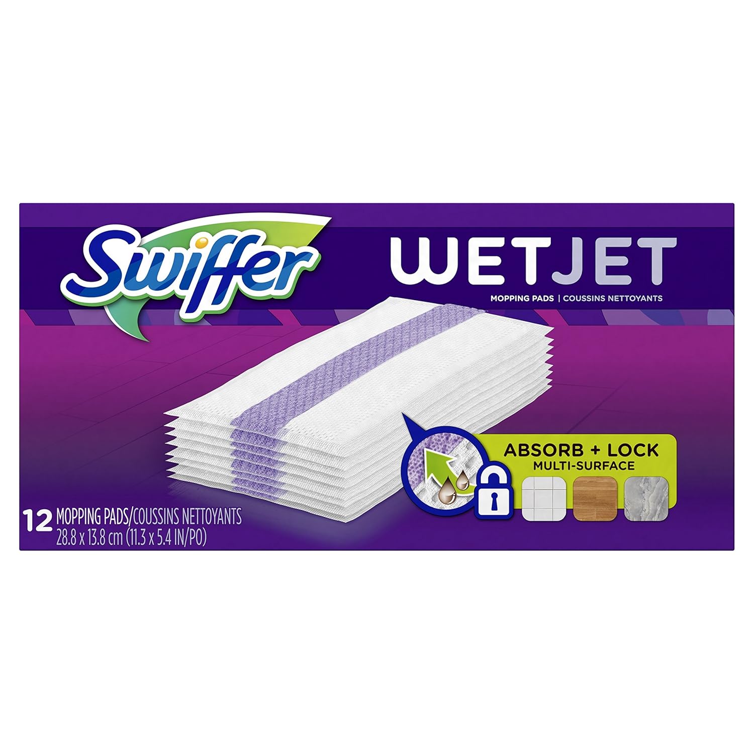 Swiffer Wetjet Refill Pads, 12/Pack - 08441