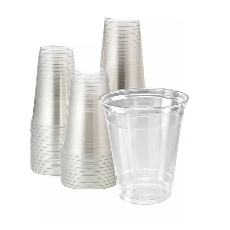 16 Oz PET Crystal Clear Cup, 1000/Cs - PET-16