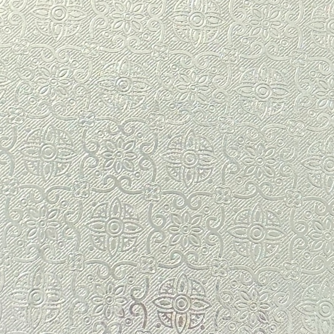 10" Square Cake Board x 1/2 inch Thick Silver, 12/Cs - ROY1/2-10SS