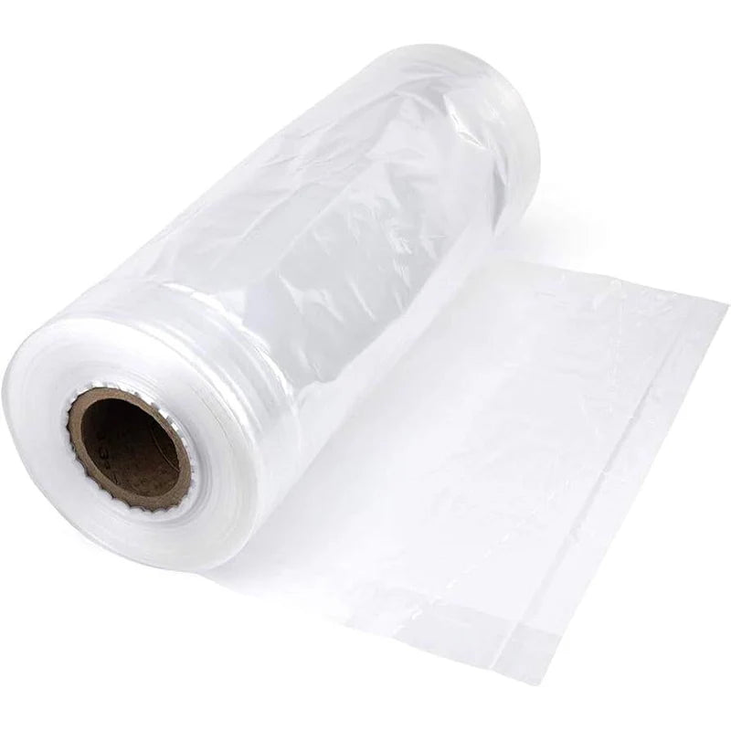 RiteSource - Sac en polyéthylène transparent de 25" x 20" x 30" (1 mil), 500 sacs/rouleau
