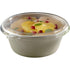 Sabert - 16 Oz Clear Lid for Wide Round Pulp Bowl, 500/Cs - 51616D500