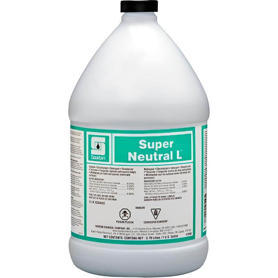 Spartan - 1 Gallon Super Neutral L10 Disinfectants, 4 Jug/Cs - 120904C