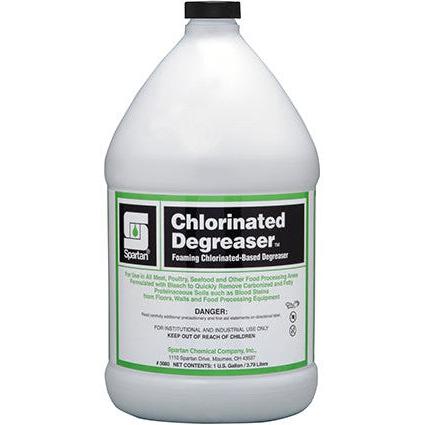 Spartan - 1 Gallon Chlorinated Degreaser, 4Jug/Cs - 308004C