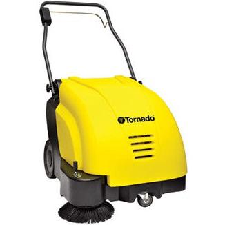 Tornado - 9 Gl Yellow Fast, Efficient Sweeping for Hard and Soft Floors - 96210