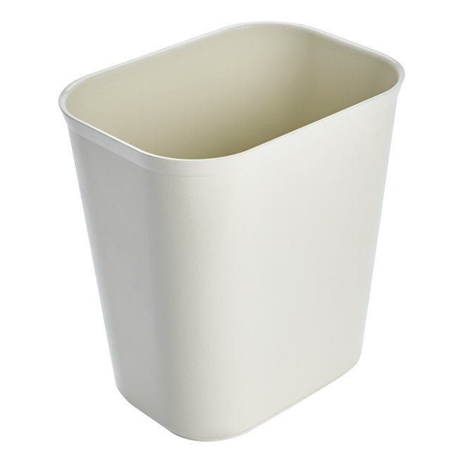 TiSA - 14 Qt Beige Fire-Resistant Wastebasket - TS0047