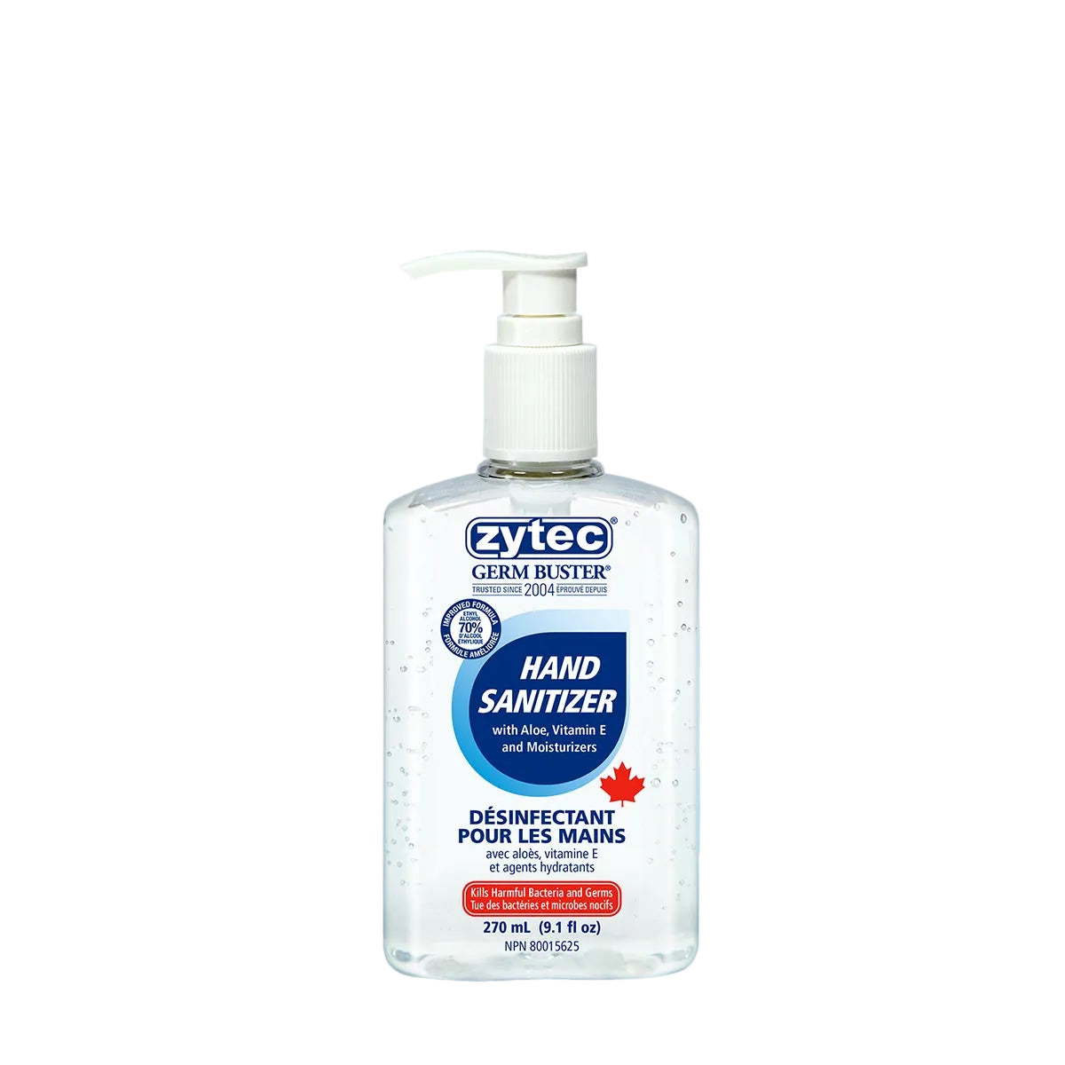 Zytec - Hand Gel Sanitizer 270 ml - 01202